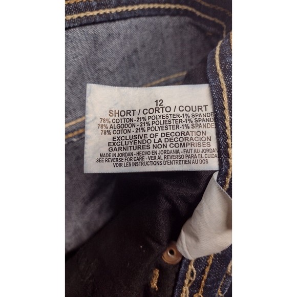 Gloria Vanderbilt Amanda Jeans Womens Size 12 Short Classic Relaxed Fit Stretch - Picture 15 of 16